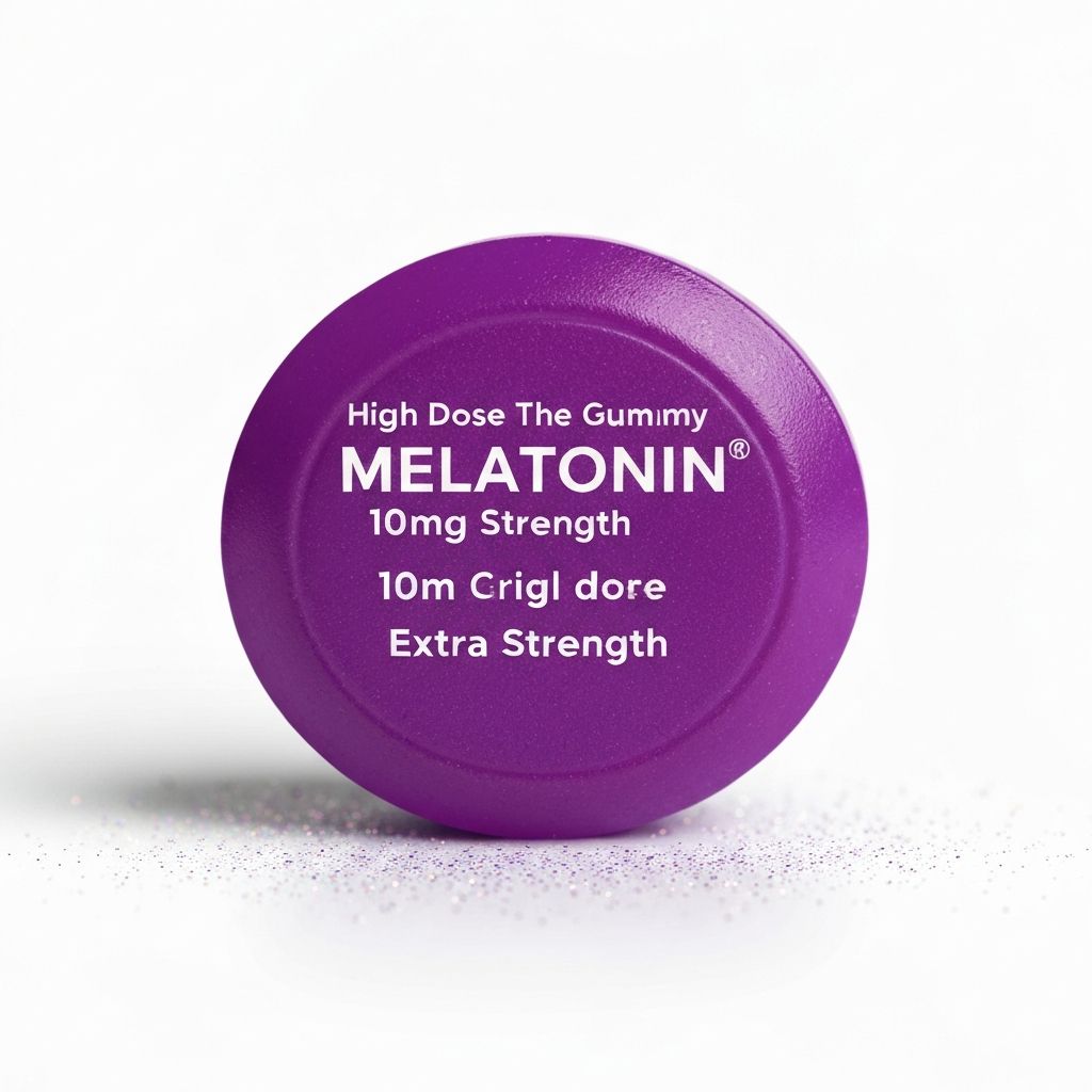 High dose melatonin gummies