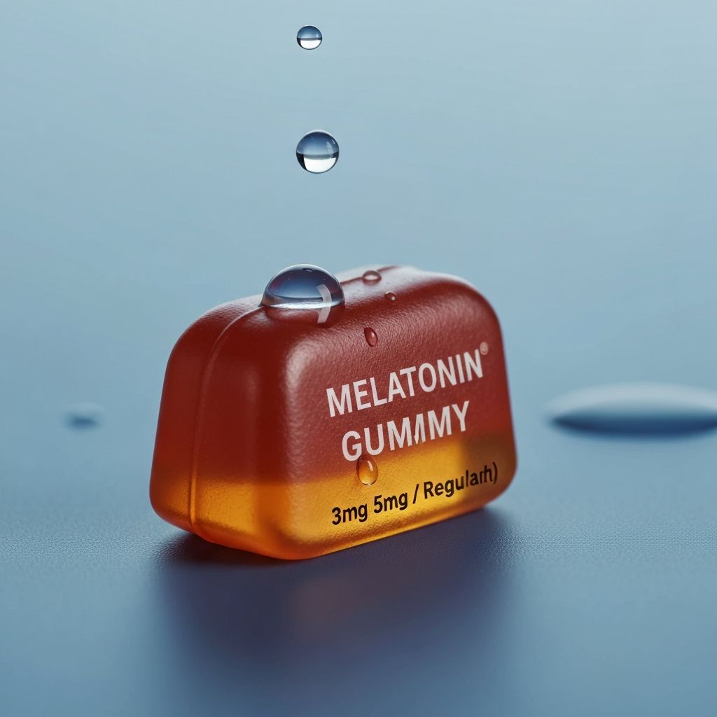 Medium dose melatonin gummies